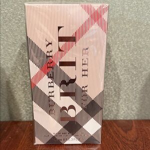 Burberry Brit for Her Eau de Toilette - Red and Black Design